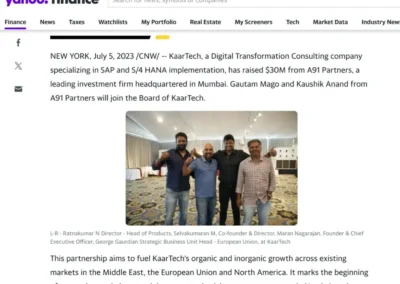 1,009 Reasons to Celebrate: KaarTech’s News Dominates 4 Continents