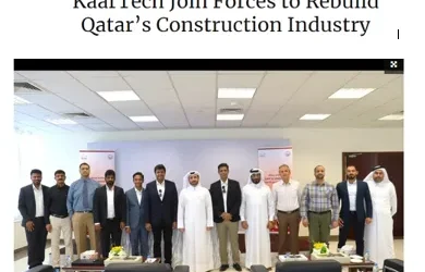 Building Boom: KaarTech & QNCC Partnership Dominates Middle Eastern Media with 91 Coverages
