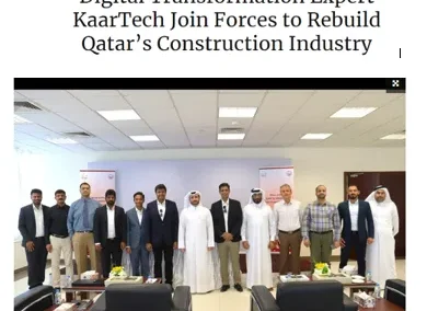 Building Boom: KaarTech & QNCC Partnership Dominates Middle Eastern Media with 91 Coverages