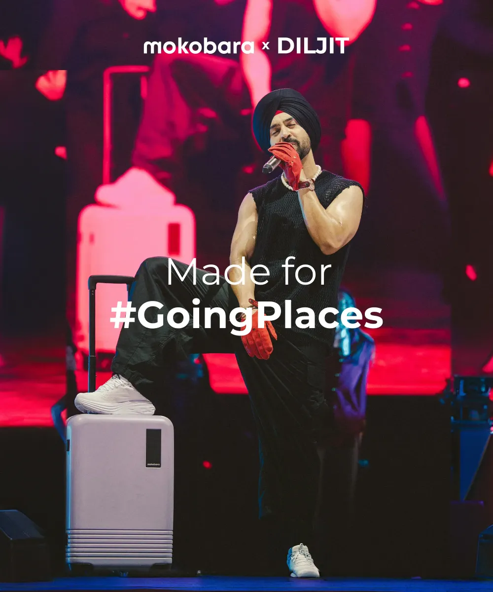 Brand Overview<br />
Mokobara is reshaping the way India travels—merging premium design, functionality, and lifestyle into a new generation of luggage. Built for modern explorers, the brand stands at the intersection of aesthetic minimalism and everyday adventure.<br />
To elevate its cultural relevance and break into aspirational mainstream consciousness, Mokobara partnered with global music icon Diljit Dosanjh, positioning itself not just as a product, but as an attitude.<br />
