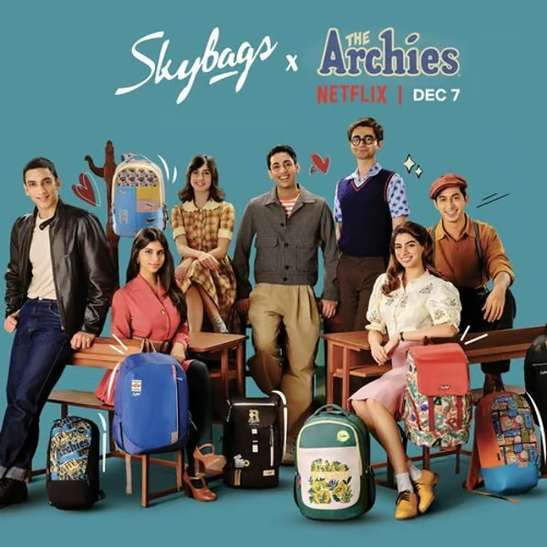 Skybags x Netflix’s The Archies: Pop Culture in Motion<br />
