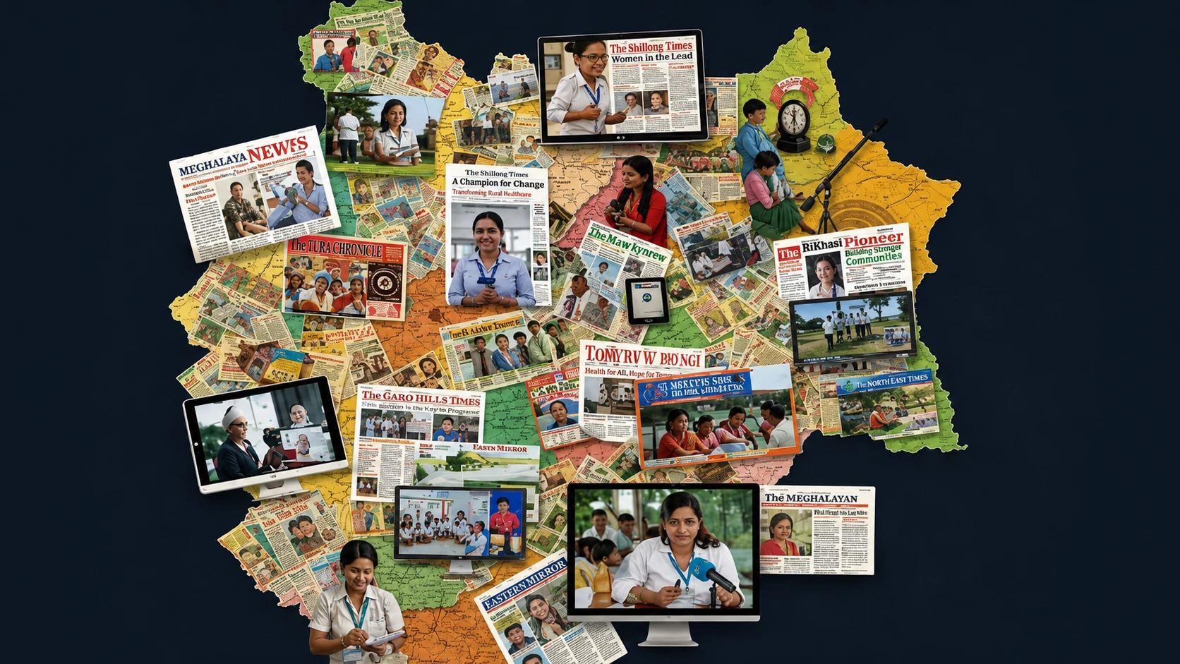 The role of regional media in building national visibility